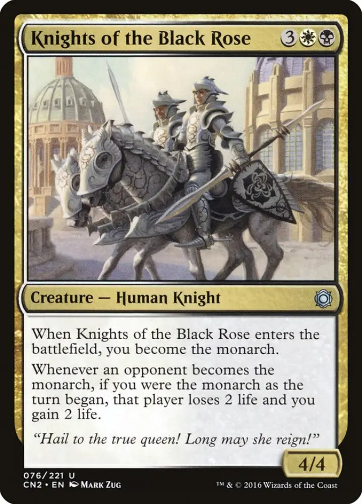 Knights of the Black Rose [Conspiracy: Take the Crown] - MTG Single