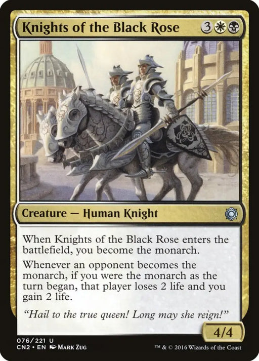 Knights of the Black Rose [Conspiracy: Take the Crown] - MTG Single