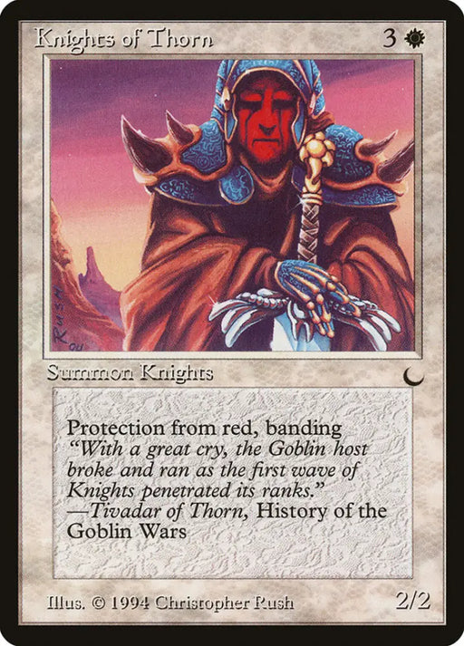 Knights of Thorn [The Dark] - MTG Single