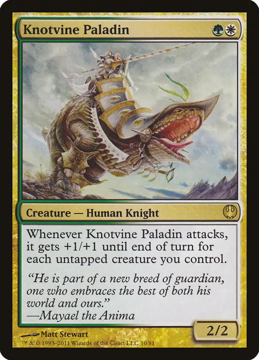 Knotvine Paladin [Duel Decks: Knights vs. Dragons] - MTG Single