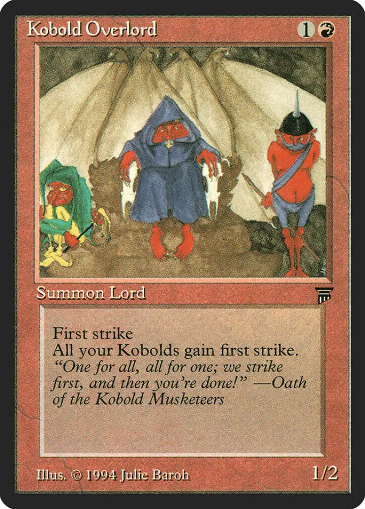 Kobold Overlord [Legends] - MTG Single