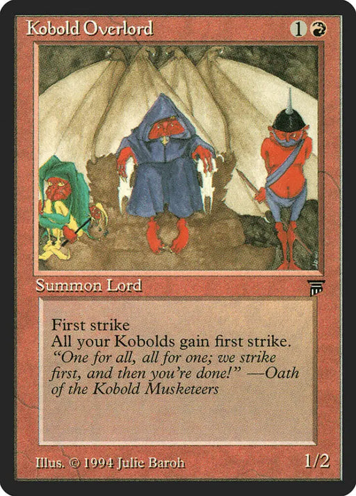 Kobold Overlord [Legends] - MTG Single