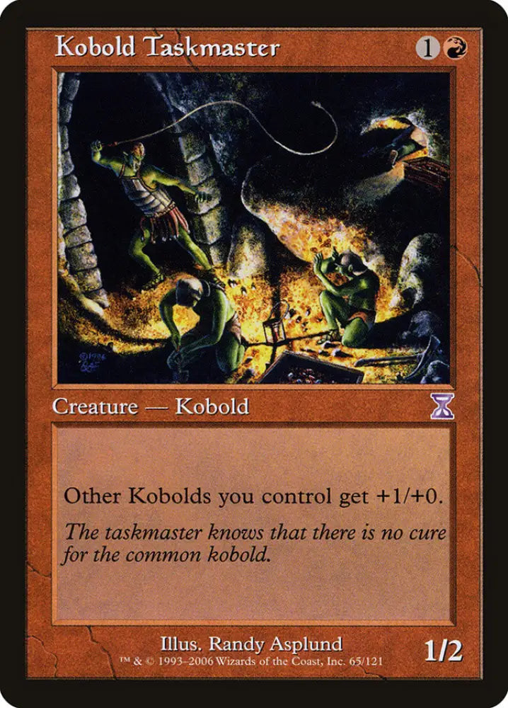 Kobold Taskmaster [Time Spiral Timeshifted] - MTG Single
