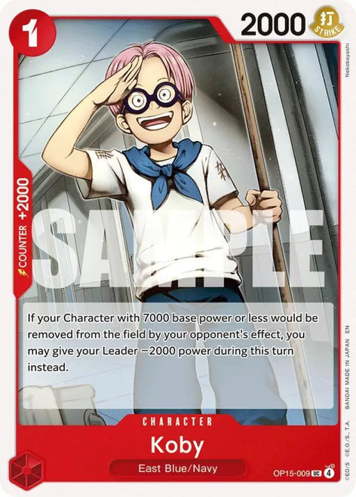 Koby (OP15-009) [Adventure on Kami's Island]