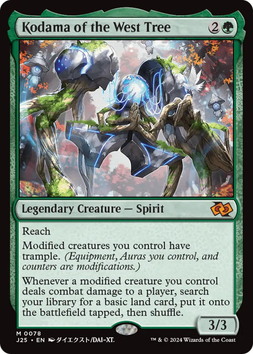 Kodama of the West Tree (Anime) [Foundations Jumpstart] - MTG Single
