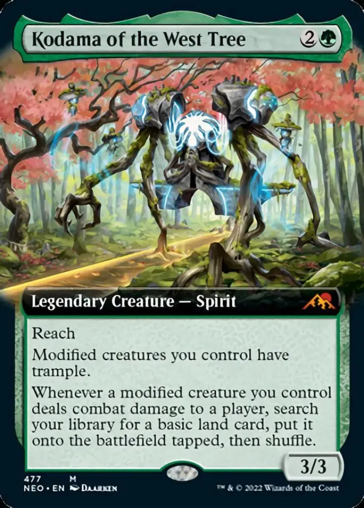 Kodama of the West Tree (Extended Art) [Kamigawa: Neon Dynasty] - MTG Single