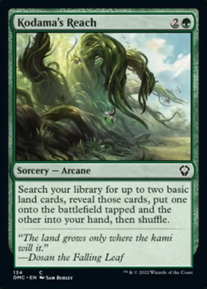 Kodama’s Reach [Dominaria United Commander] - MTG Single