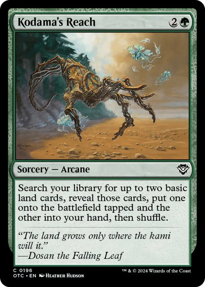 Kodama’s Reach [Outlaws of Thunder Junction Commander] - MTG Single