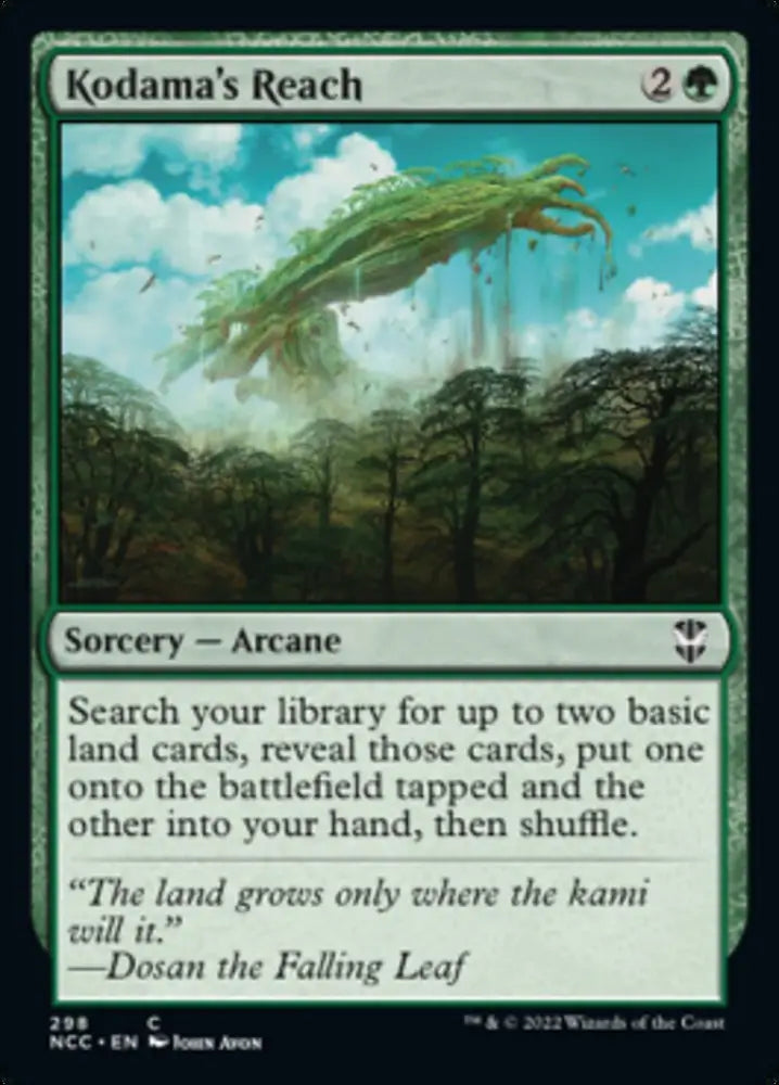 Kodama’s Reach [Streets of New Capenna Commander] - MTG Single