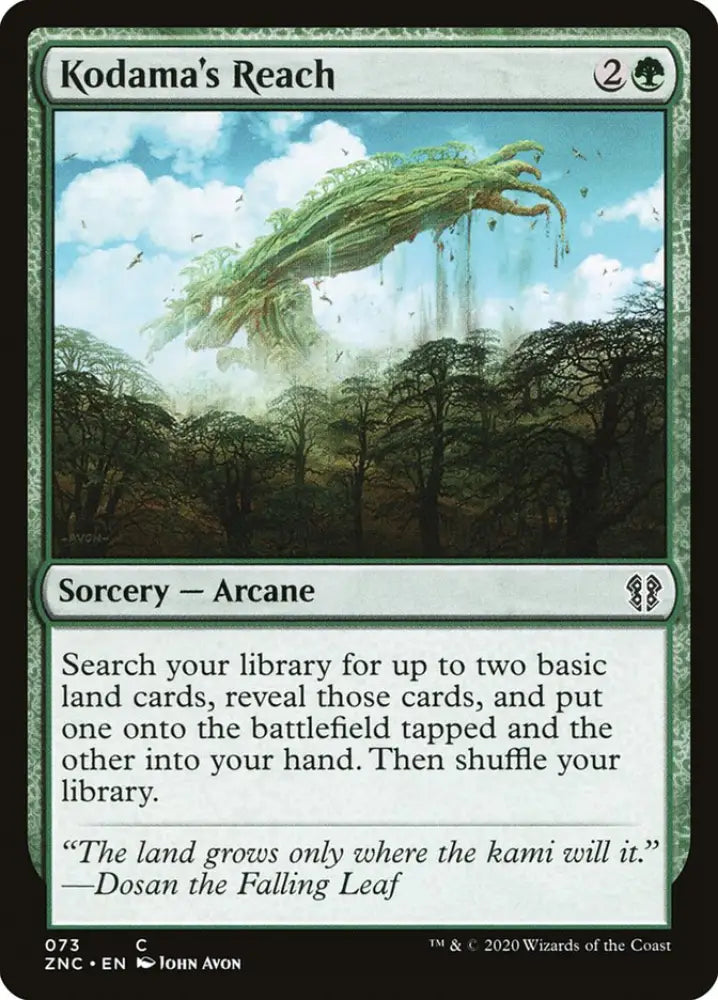 Kodama’s Reach [Zendikar Rising Commander] - MTG Single
