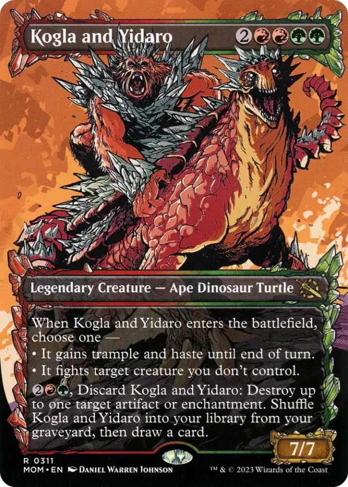 Kogla and Yidaro (Showcase Planar Booster Fun) [March of the Machine] - MTG Single