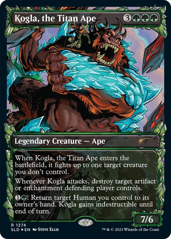 Kogla the Titan Ape (Halo Foil) [Secret Lair Drop Series] - MTG Single