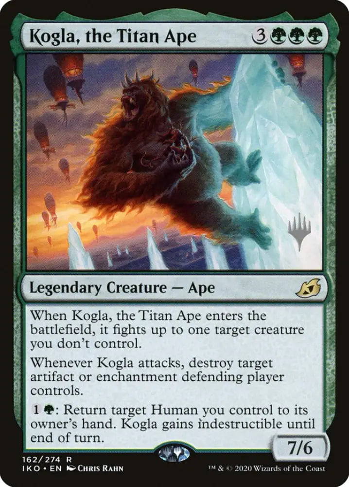 Kogla the Titan Ape (Promo Pack) [Ikoria: Lair of Behemoths Promos] - MTG Single