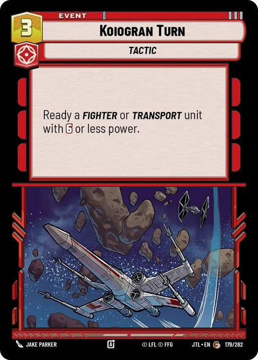 Koiogran Turn (179/257) [Jump to Lightspeed] - Star Wars: Unlimited Single