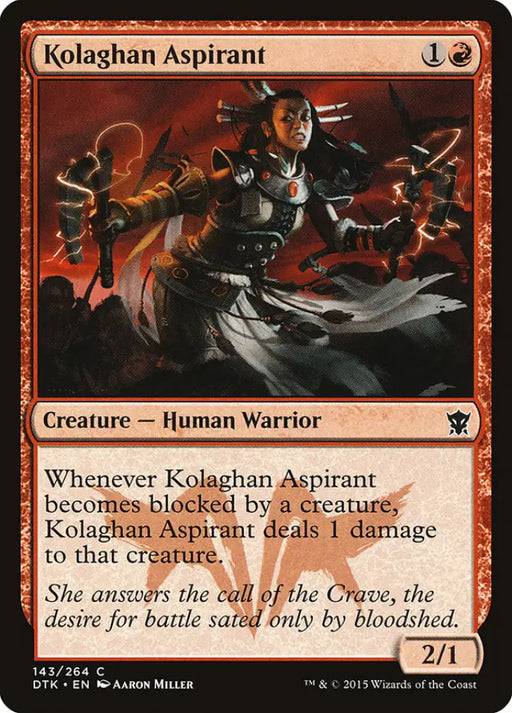 Kolaghan Aspirant [Dragons of Tarkir] - MTG Single