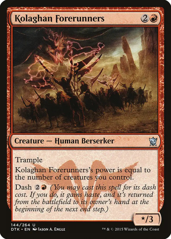 Kolaghan Forerunners [Dragons of Tarkir] - MTG Single