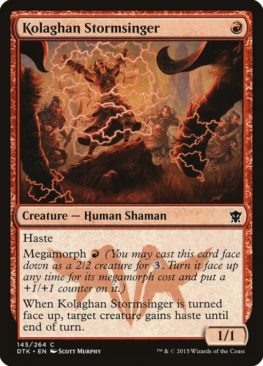 Kolaghan Stormsinger [Dragons of Tarkir] - MTG Single