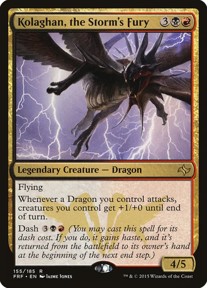Kolaghan the Storm’s Fury [Fate Reforged] - MTG Single