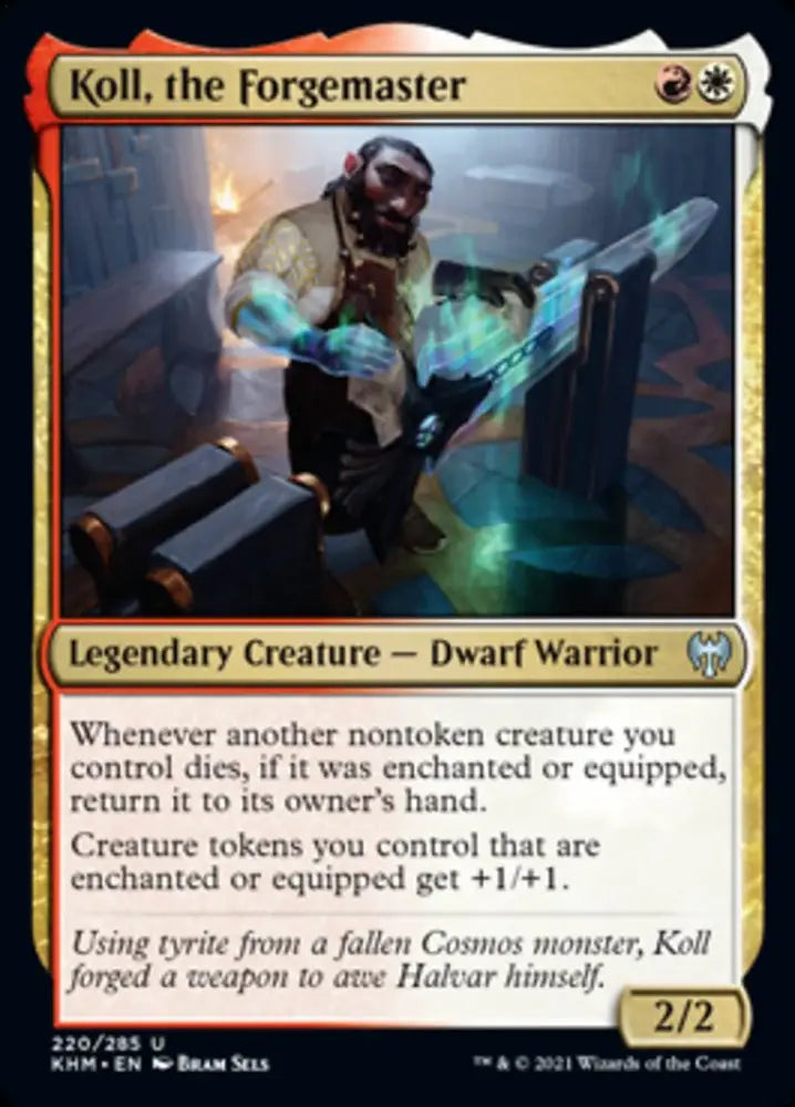 Koll the Forgemaster [Kaldheim] - MTG Single