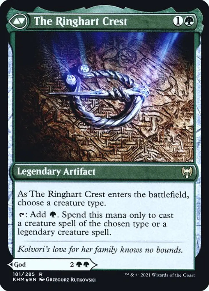Kolvori, God of Kinship (181) [Prerelease Cards] Reverse