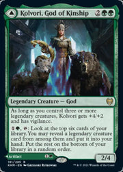 Kolvori God of Kinship // The Ringhart Crest [Kaldheim] - MTG Single