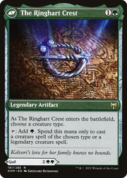 Kolvori God of Kinship // The Ringhart Crest [Secret Lair: From Cute to Brute] - MTG Single