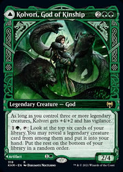 Kolvori God of Kinship // The Ringhart Crest (Showcase) [Kaldheim] - MTG Single