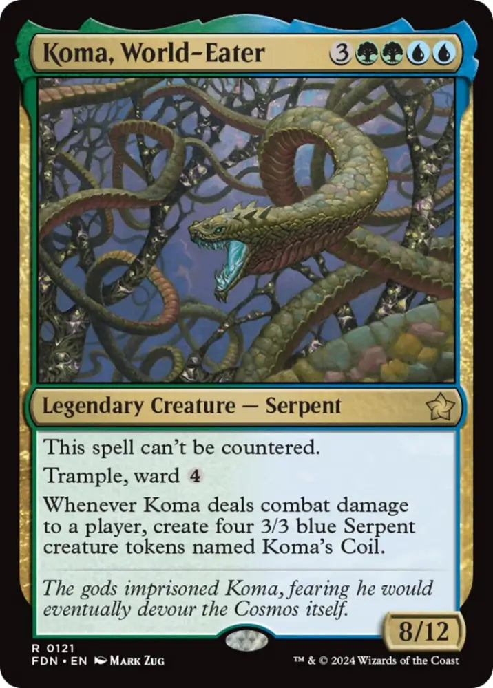 Koma World-Eater [Foundations] - MTG Single