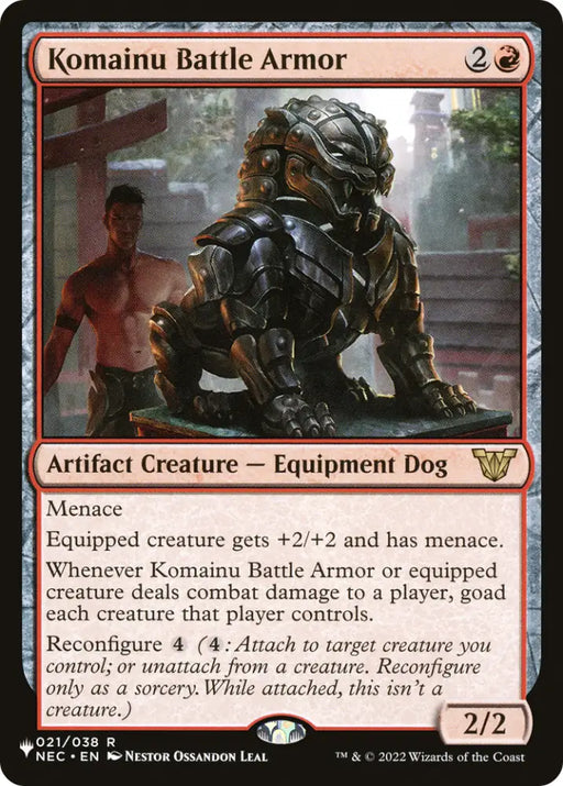 Komainu Battle Armor [The List] - MTG Single