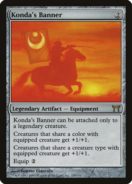 Konda’s Banner [Champions of Kamigawa] - MTG Single