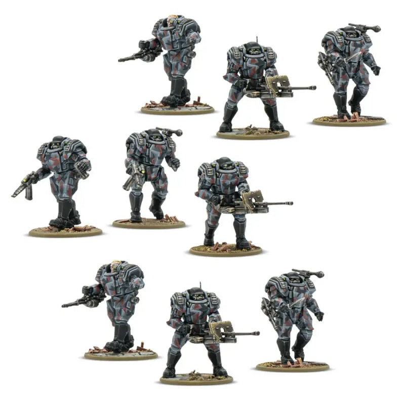 Konflikt ’47: Stahltruppen Heavy Infantry - Miniature Games