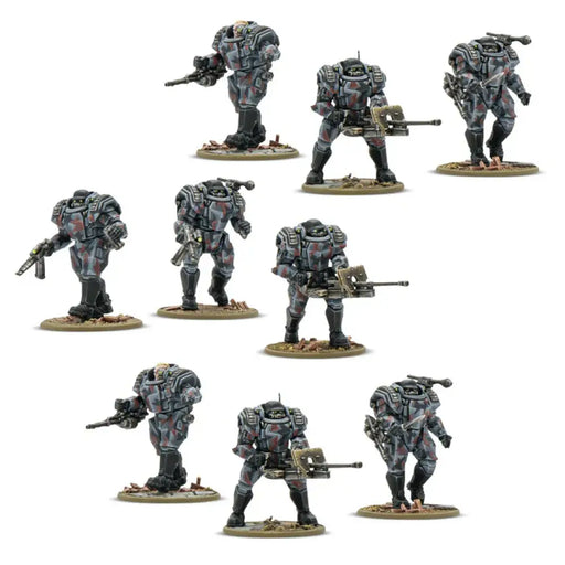 Konflikt ’47: Stahltruppen Heavy Infantry - Miniature Games