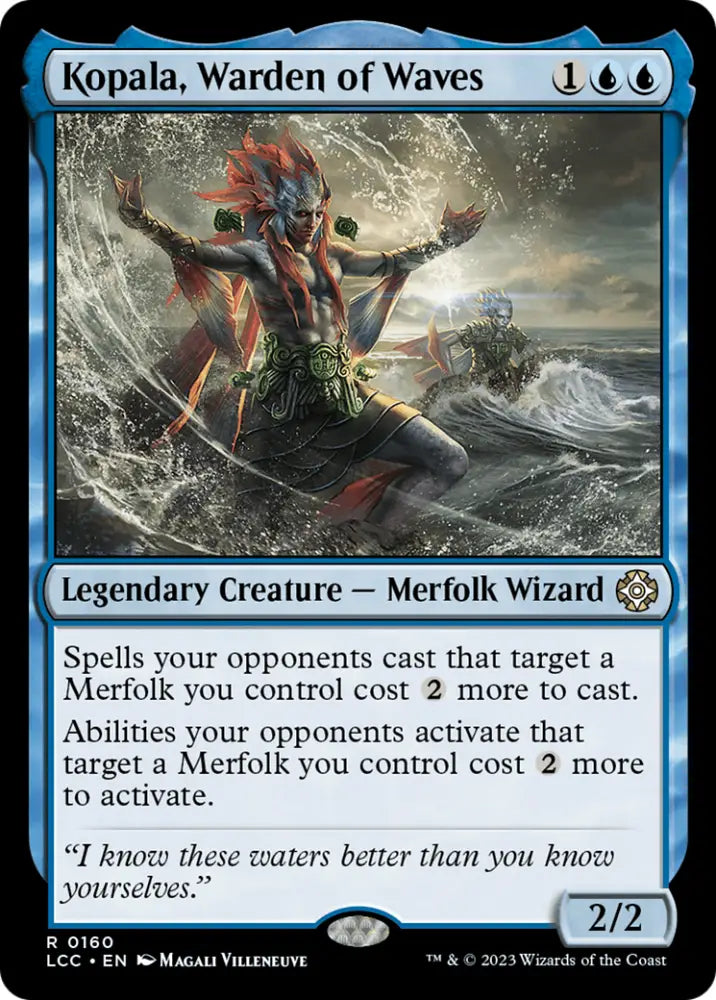 Kopala Warden of Waves [The Lost Caverns of Ixalan Commander] - MTG Single