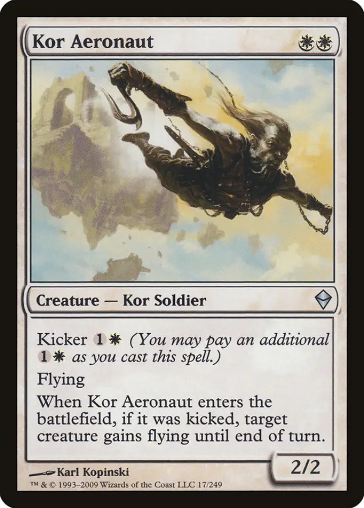 Kor Aeronaut [Zendikar] - MTG Single