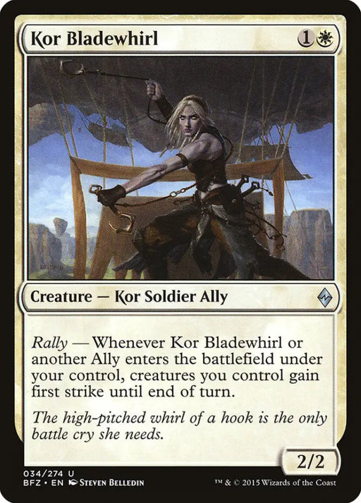 Kor Bladewhirl [Battle for Zendikar] - MTG Single