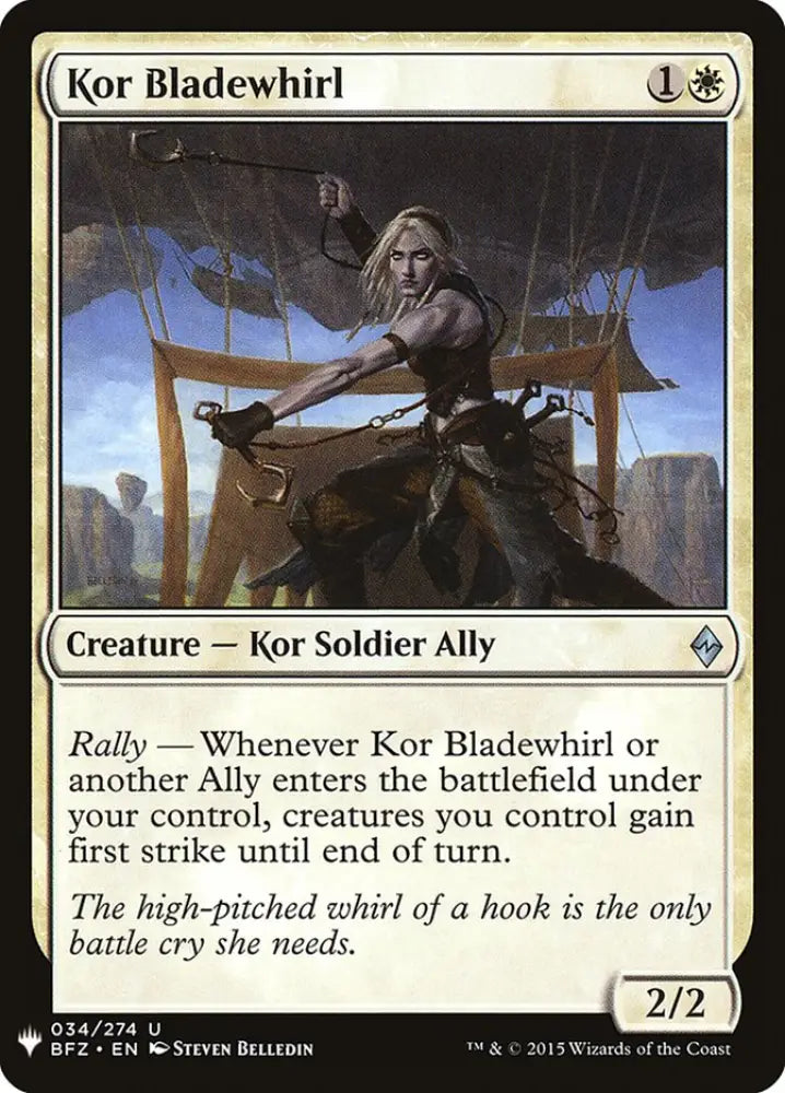 Kor Bladewhirl [Mystery Booster] - MTG Single