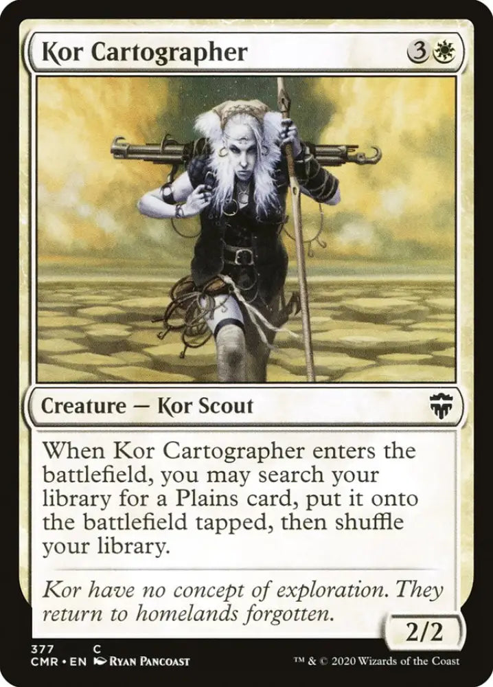 Kor Cartographer (377) [Commander Legends] - MTG Single