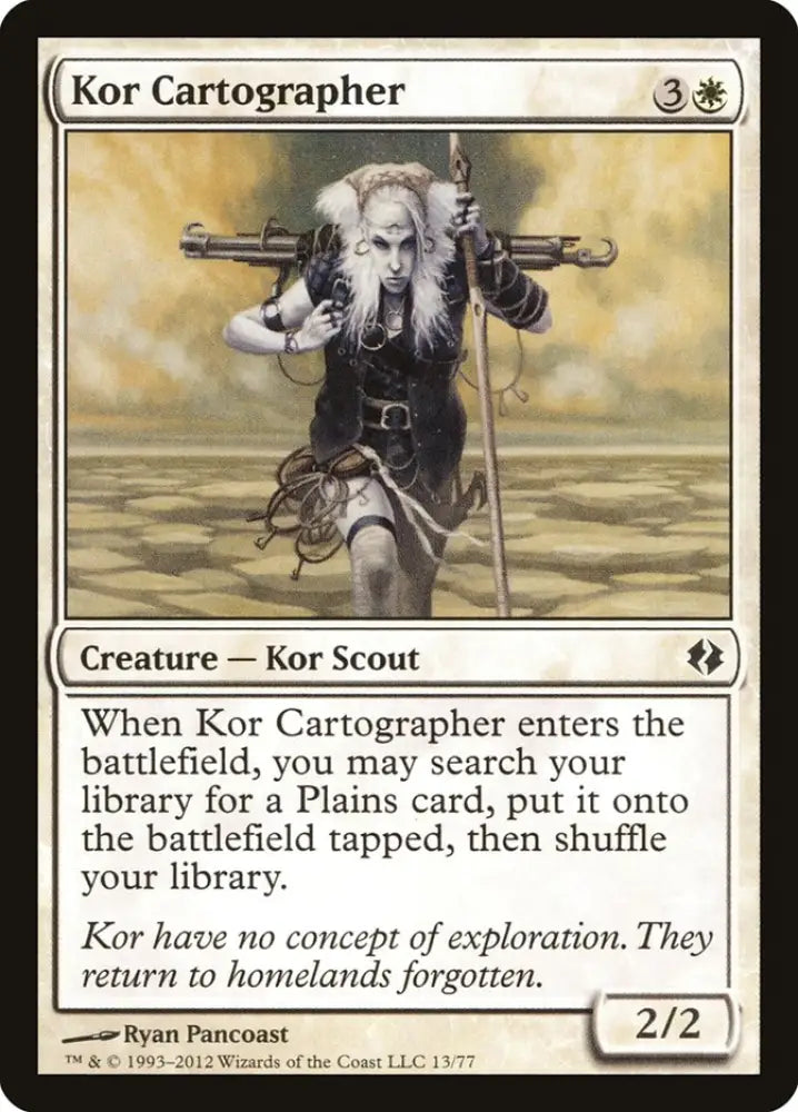 Kor Cartographer [Duel Decks: Venser vs. Koth] - MTG Single