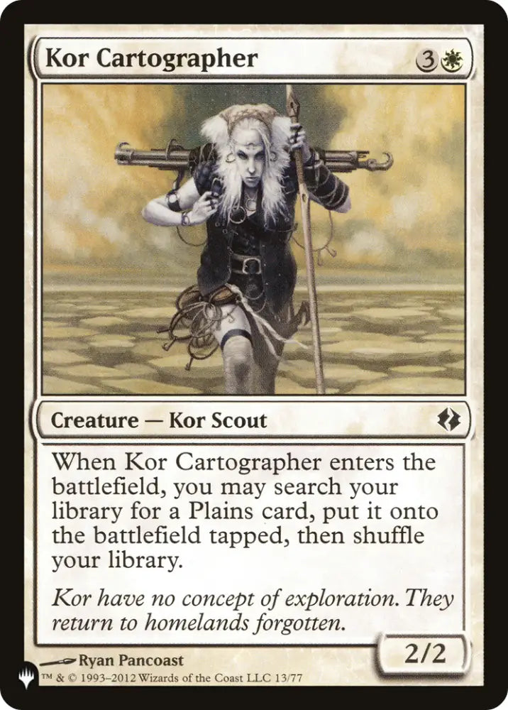 Kor Cartographer [The List] - MTG Single
