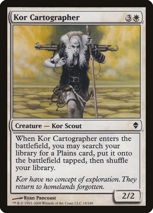 Kor Cartographer [Zendikar] - MTG Single