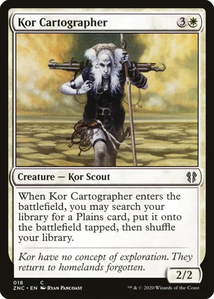 Kor Cartographer [Zendikar Rising Commander] - MTG Single