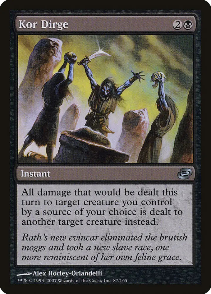 Kor Dirge [Planar Chaos] - MTG Single