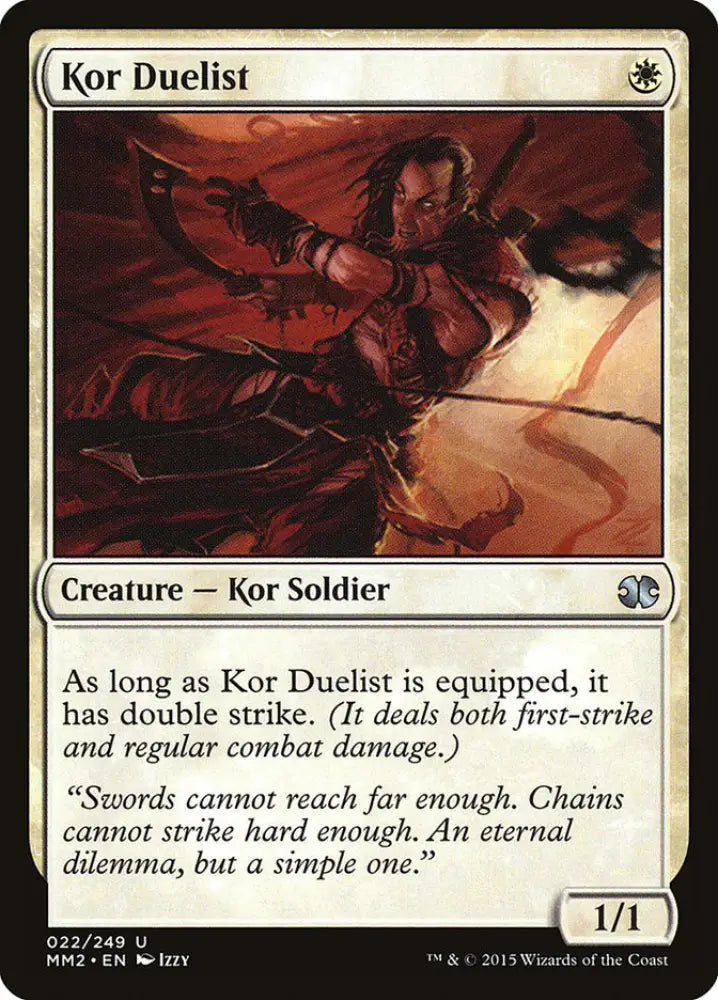 Kor Duelist [Modern Masters 2015] - MTG Single