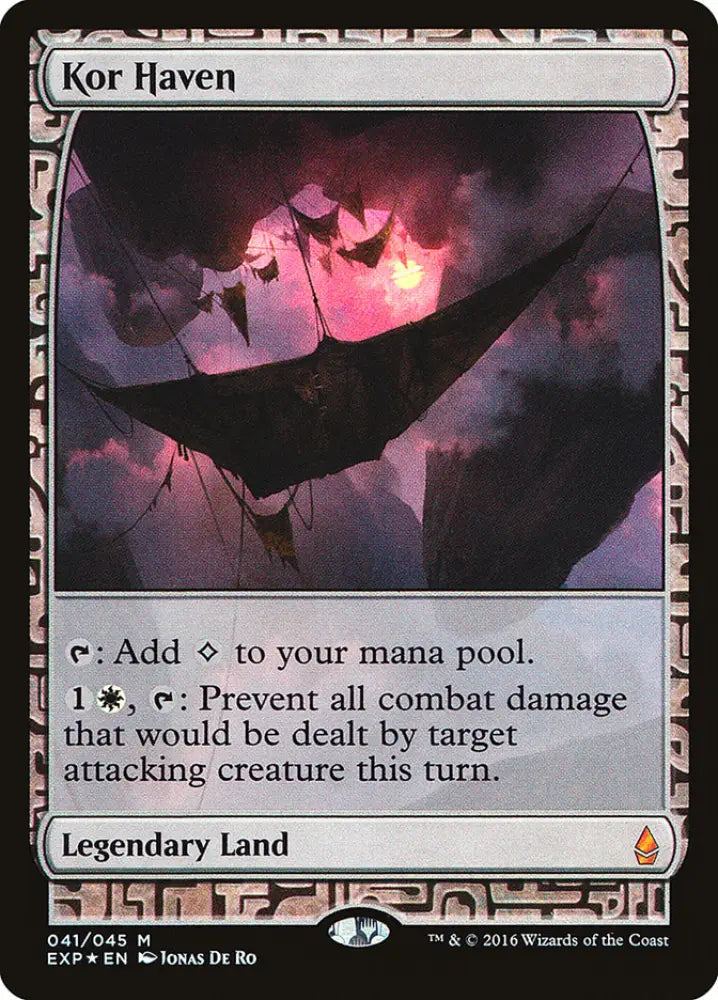 Kor Haven [Zendikar Expeditions] - MTG Single