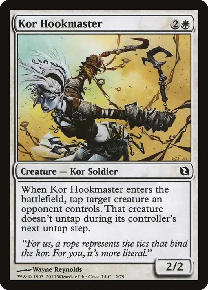 Kor Hookmaster [Duel Decks: Elspeth vs. Tezzeret] - MTG Single