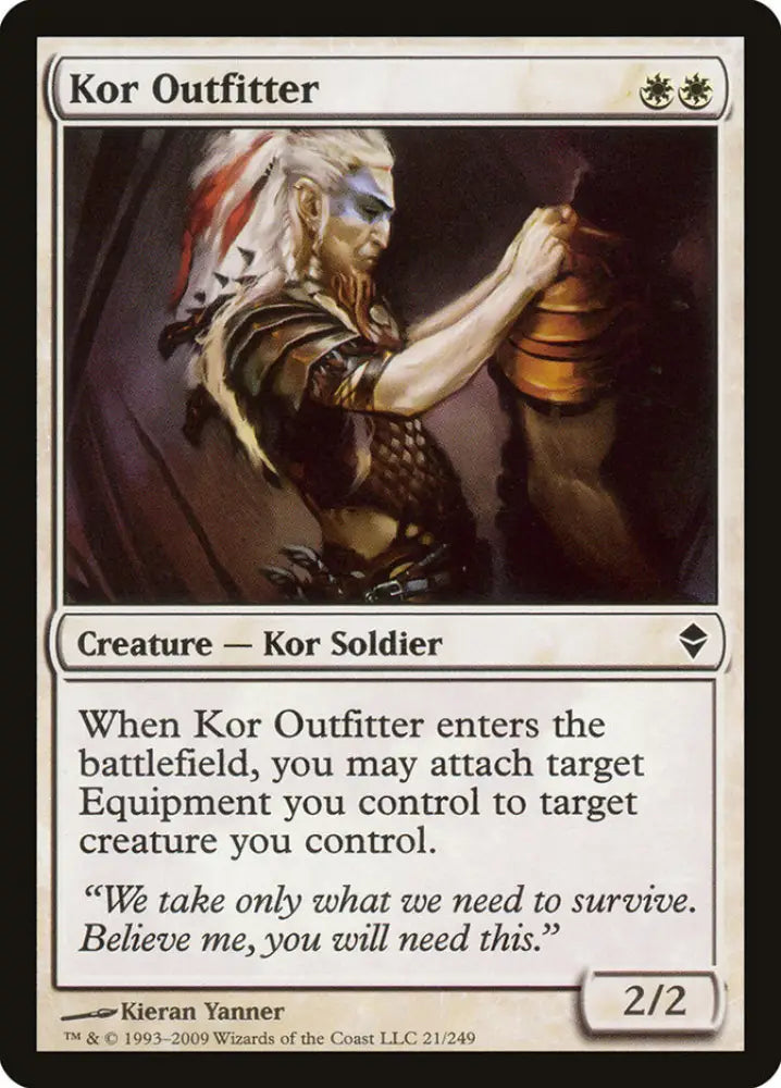Kor Outfitter [Zendikar] - MTG Single