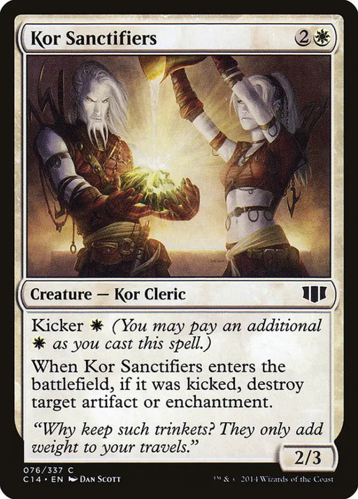 Kor Sanctifiers [Commander 2014] - MTG Single