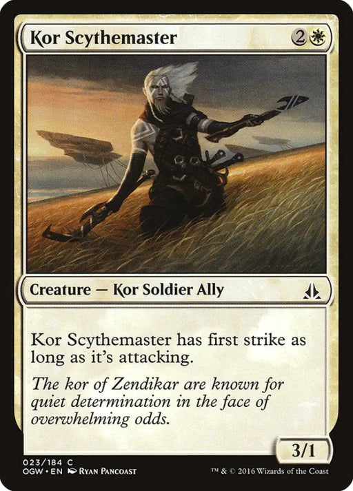 Kor Scythemaster [Oath of the Gatewatch] - MTG Single