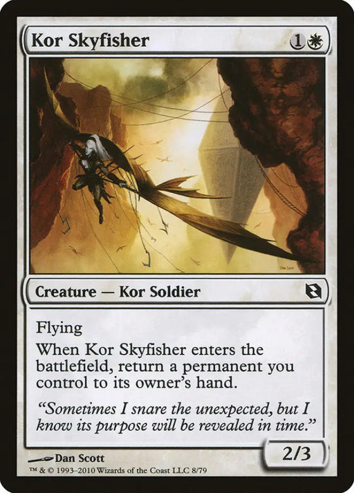 Kor Skyfisher [Duel Decks: Elspeth vs. Tezzeret] - MTG Single