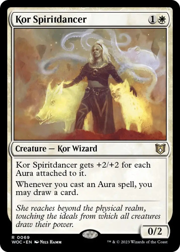 Kor Spiritdancer [Wilds of Eldraine Commander] - MTG Single